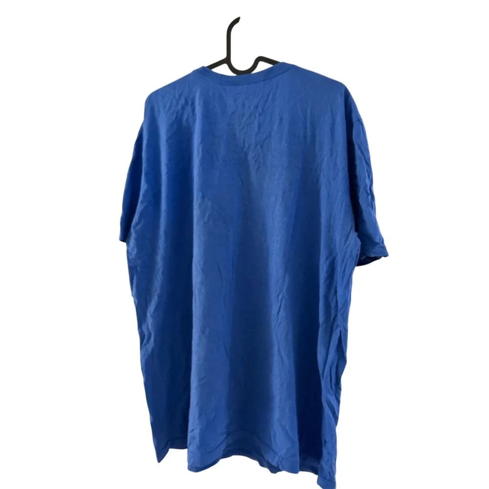 Nike Just Do It Graphic T-Shirt Mens Large Blue Short Sleeve Athletic Tee‎